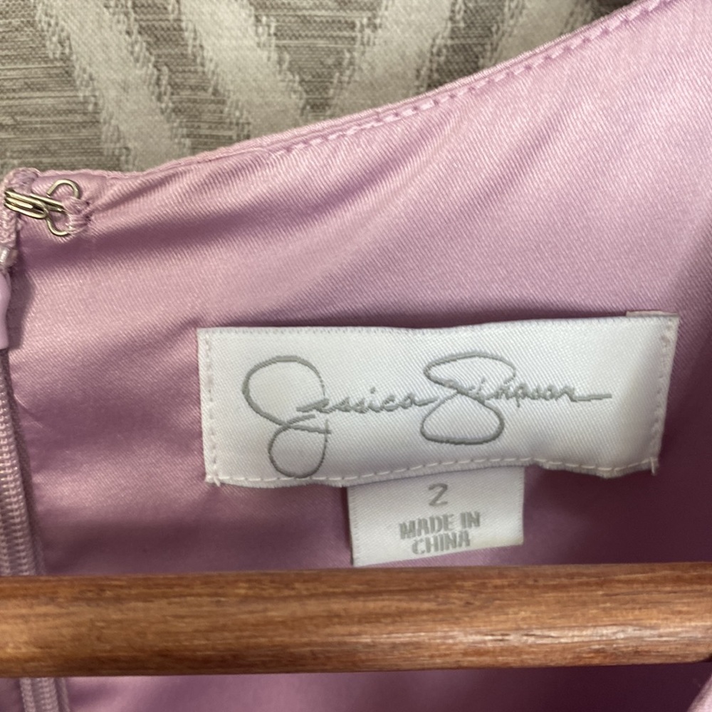 Jessica Simpson Pink Ruffle Dress - Picture 3 of 4